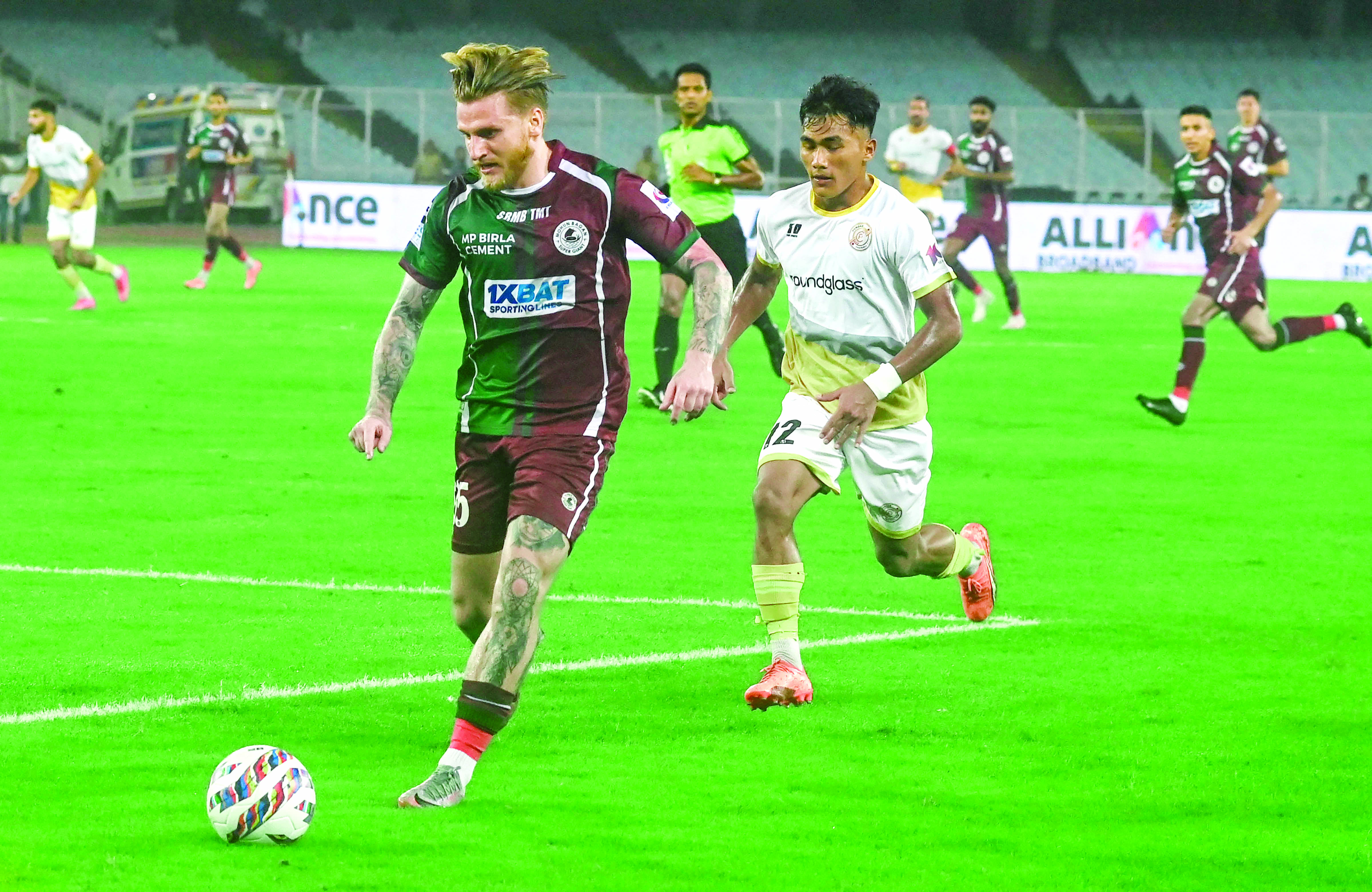 Indian Super League: Mohun Bagan Super Giant thrash Punjab FC 3-1