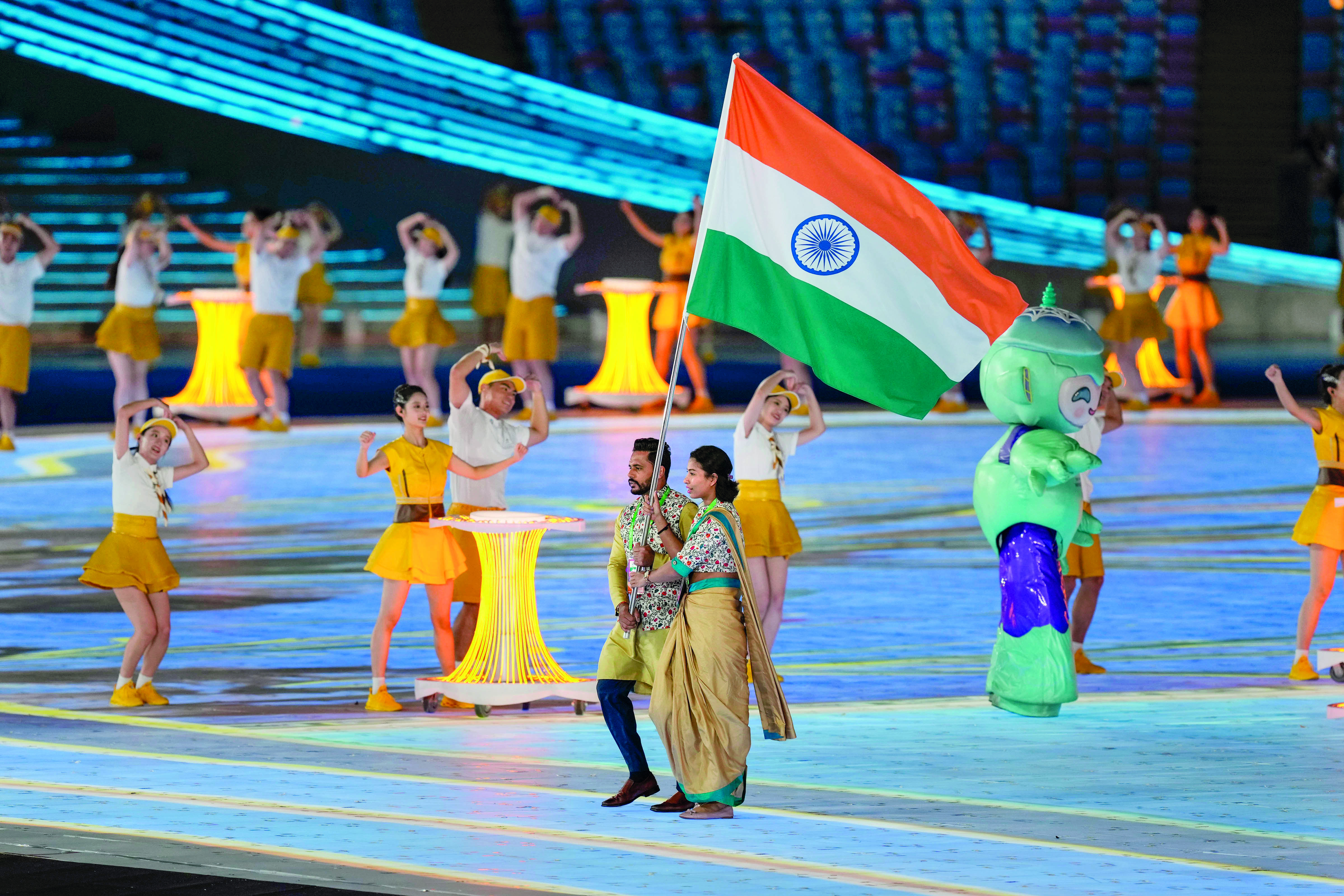 AI, environmentally friendly tech: Hangzhou Asian Games opens with futuristic ceremony