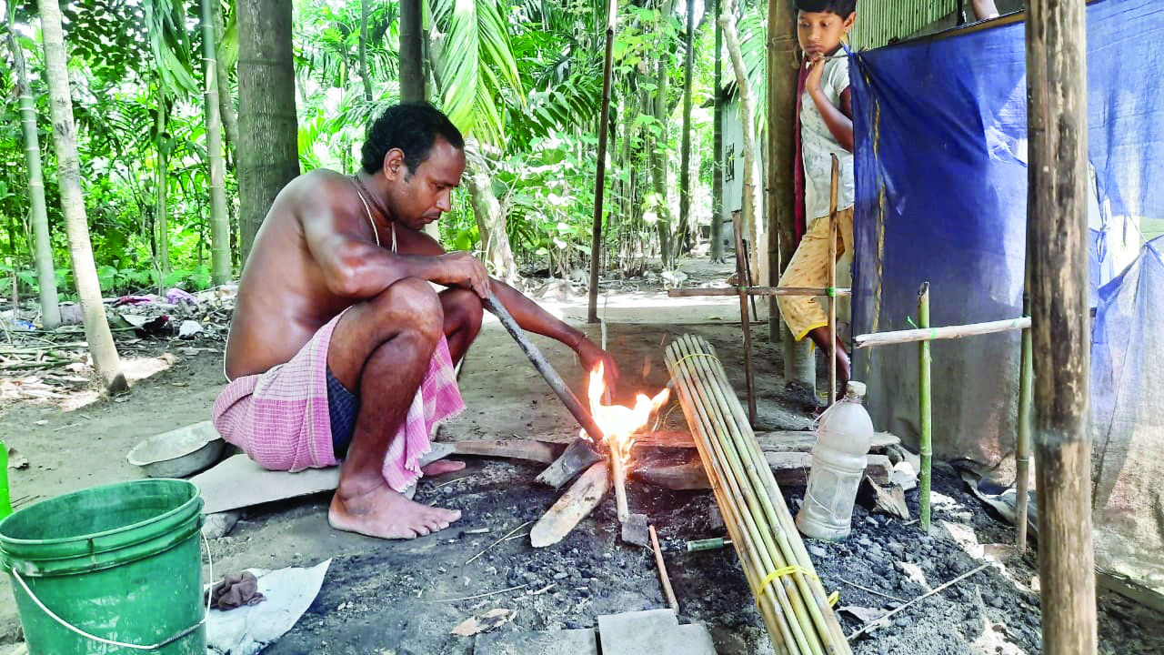 Bamboo fishing rods from Byadh Para Village reach different states