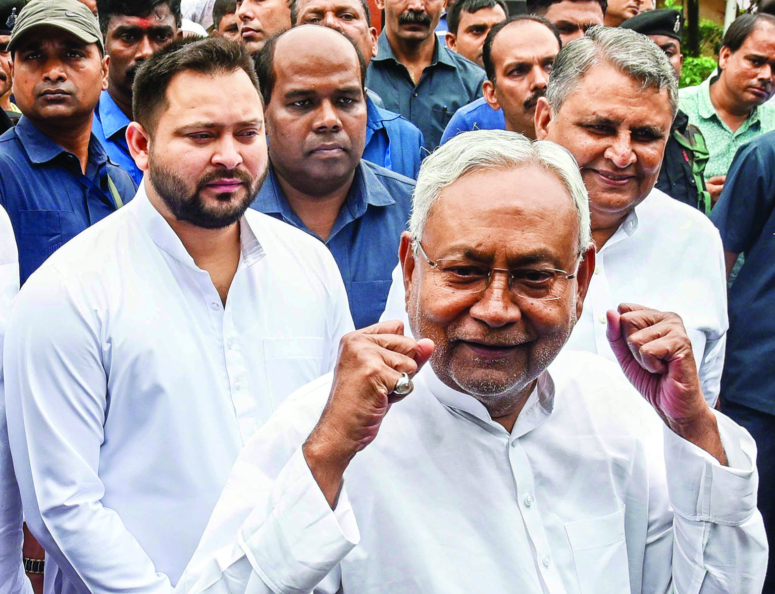 Nitish rules out return to NDA, BJP calls him ‘political liability’