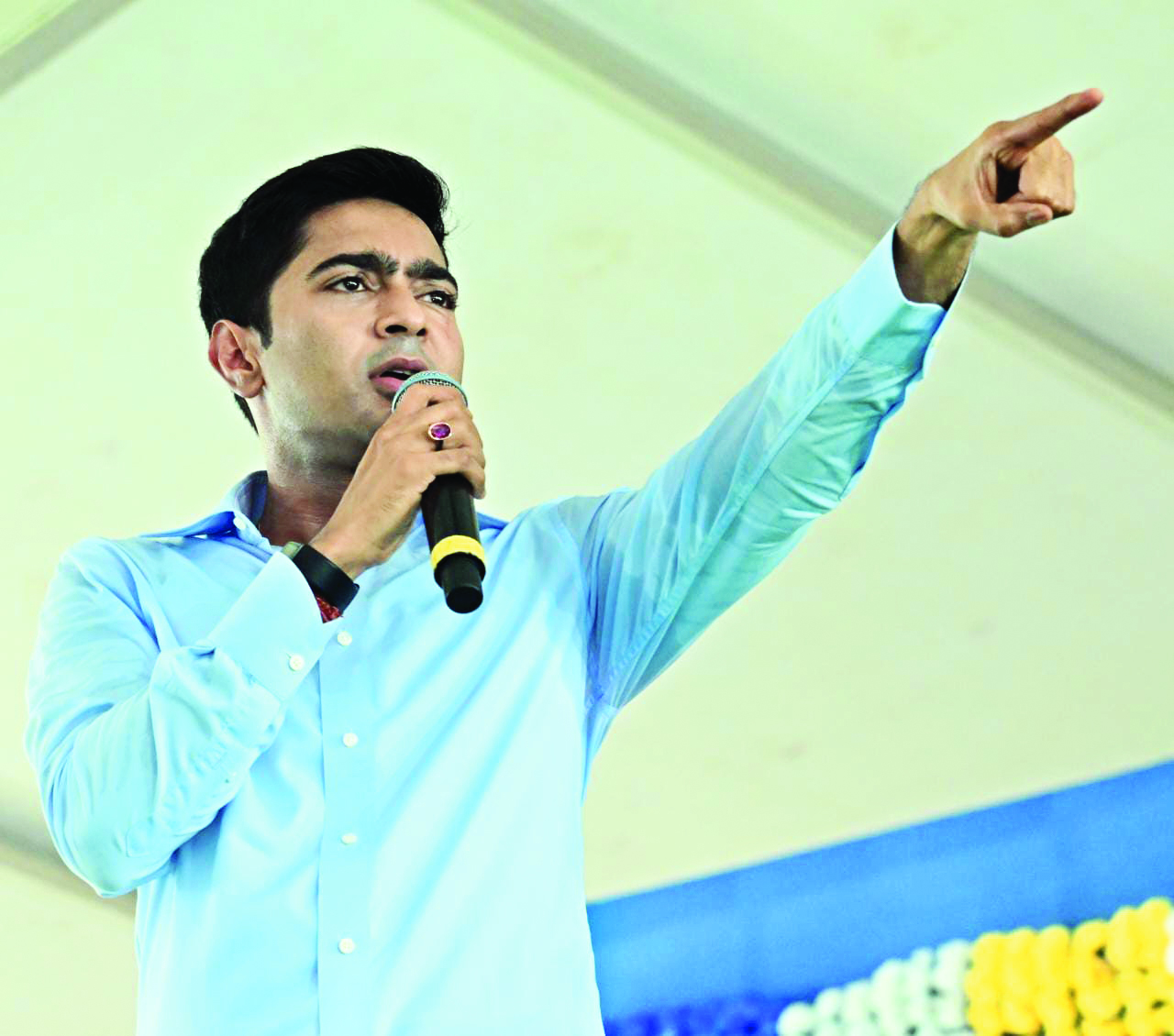 Abhishek to hold virtual meets with dist party workers Abhishek to hold virtual meets with dist party workers