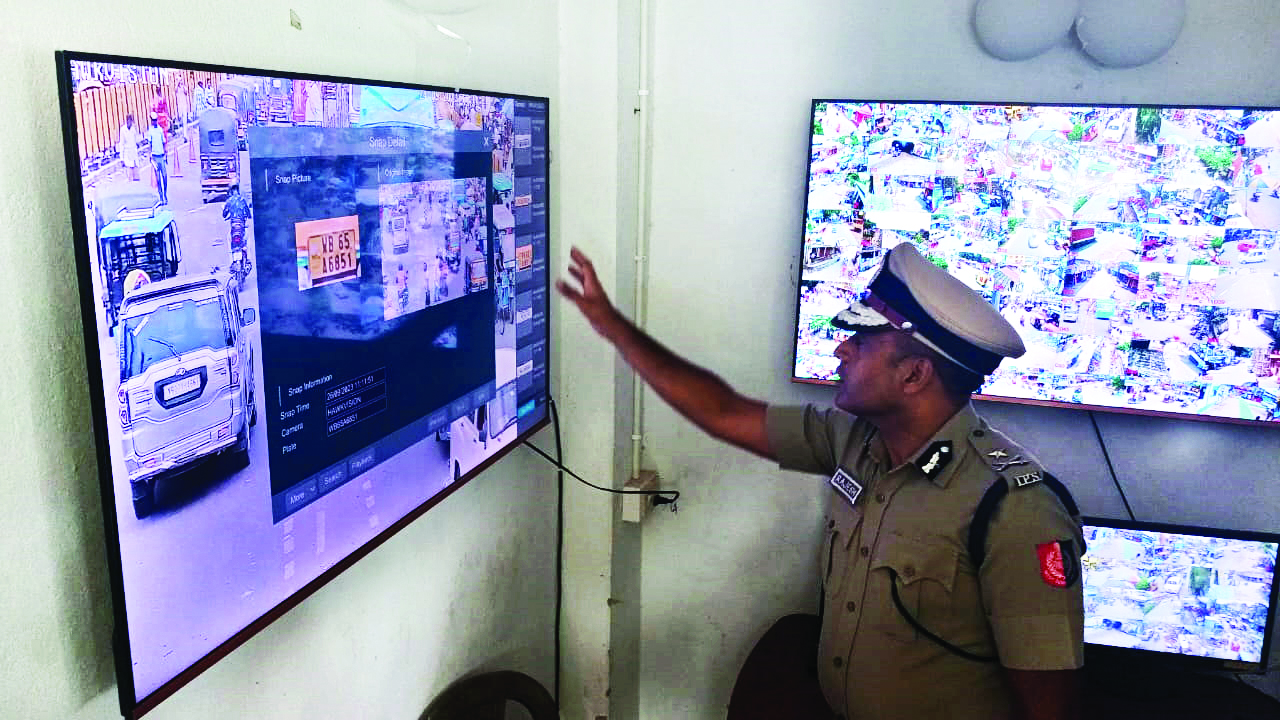 Malda: IGP North Bengal launches CCTV control room