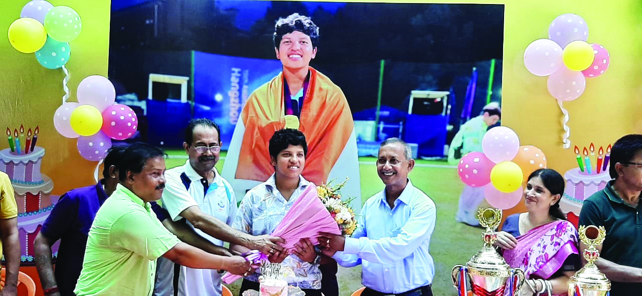 Siliguri: Richa donates Rs 2L for betterment of sports Siliguri: Richa donates Rs 2L for betterment of sports