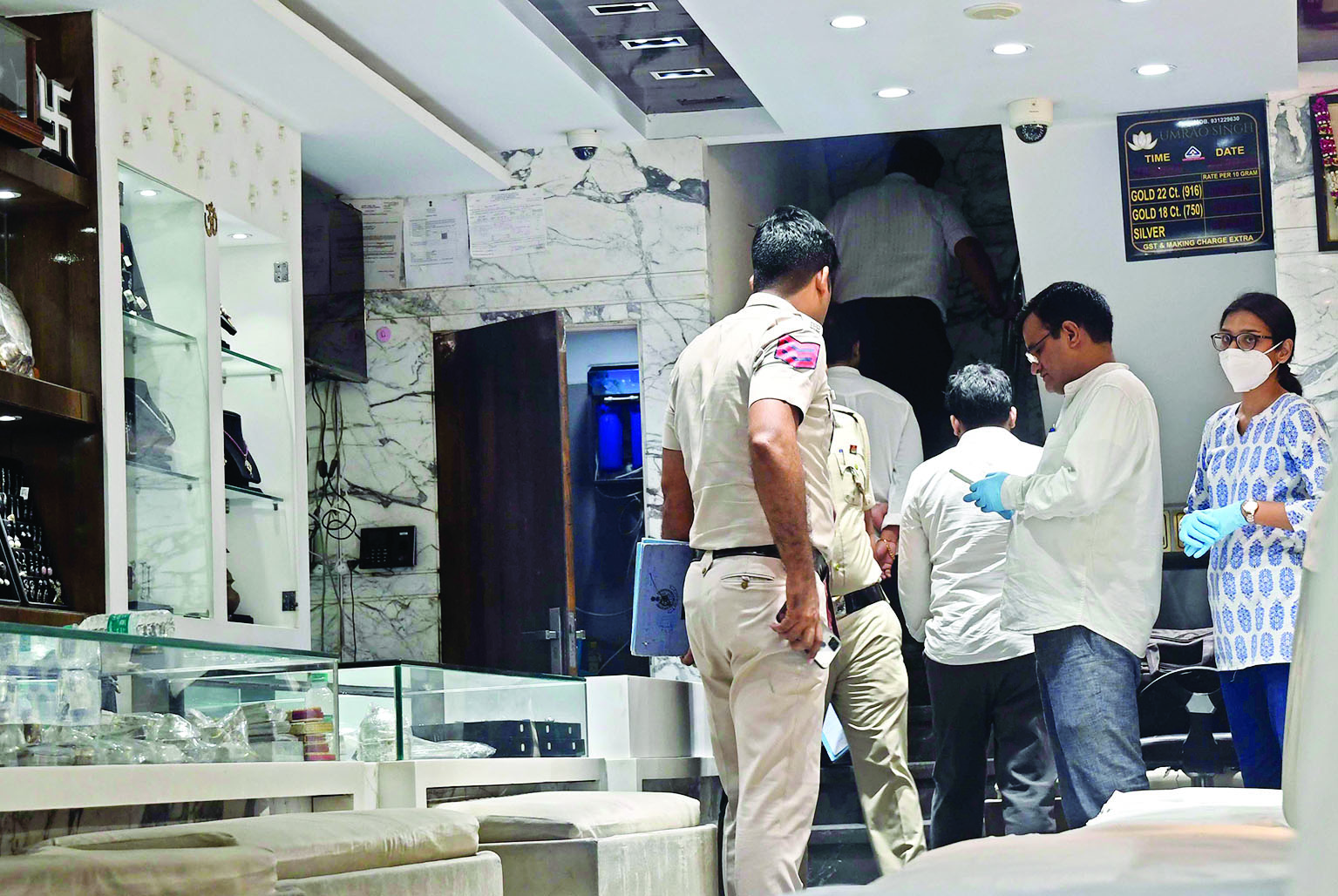 Police yet to trace Bhogal heist perpetrators Police yet to trace Bhogal heist perpetrators