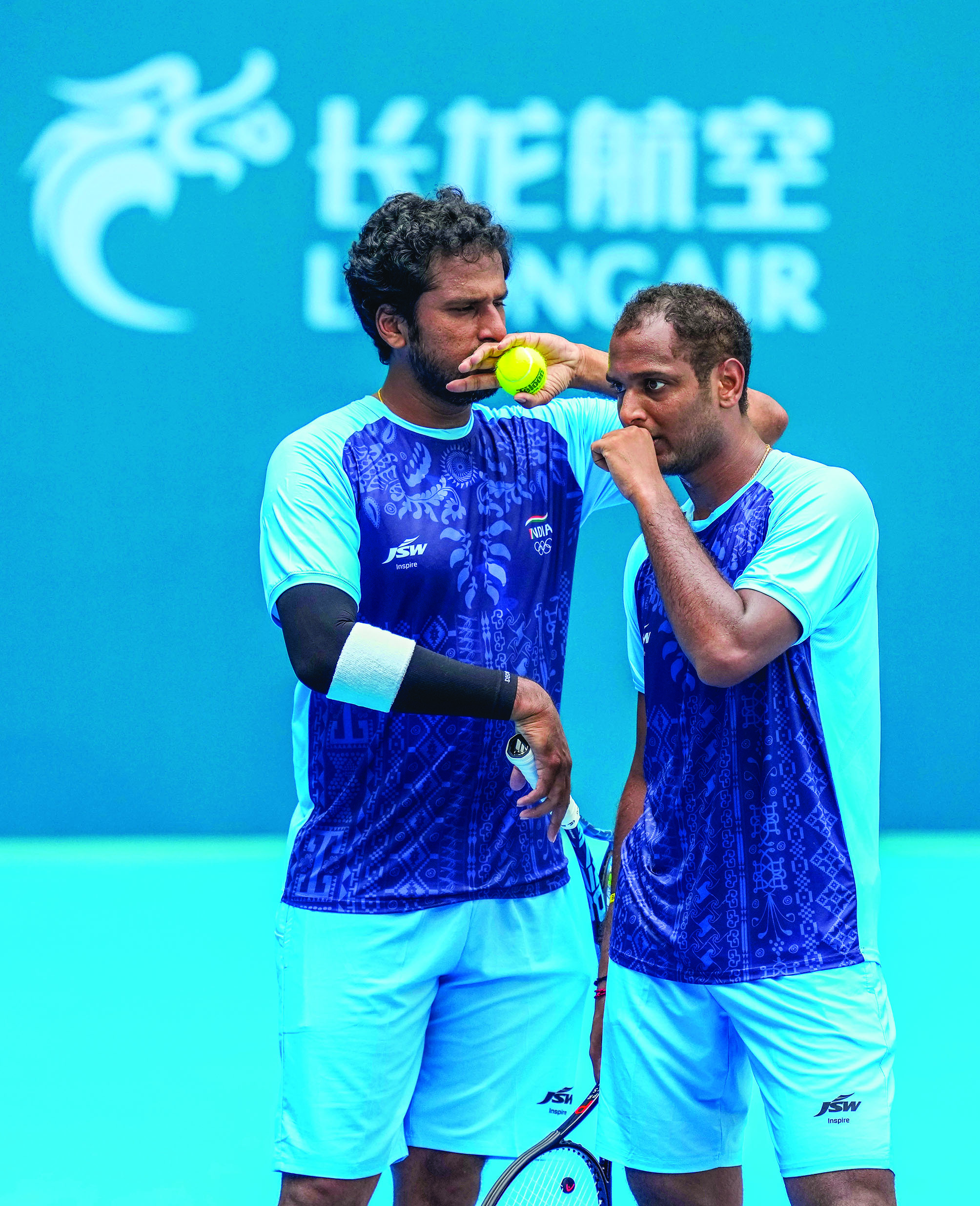 Ramkumar-Myneni settle   for silver in men’s doubles