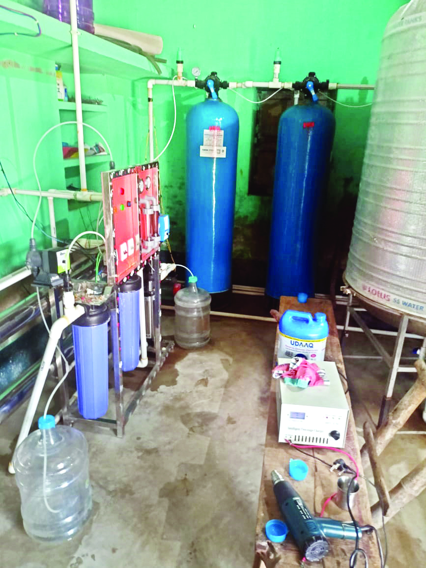 5 illegal water treatment plants & a shop sealed in Malda