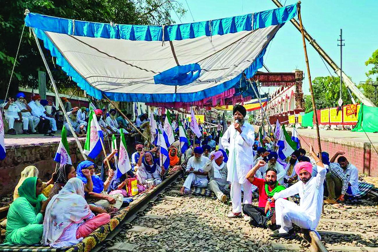 Farmers’ stir in Punjab: 7 trains cancelled, 13 diverted Farmers’ stir in Punjab: 7 trains cancelled, 13 diverted