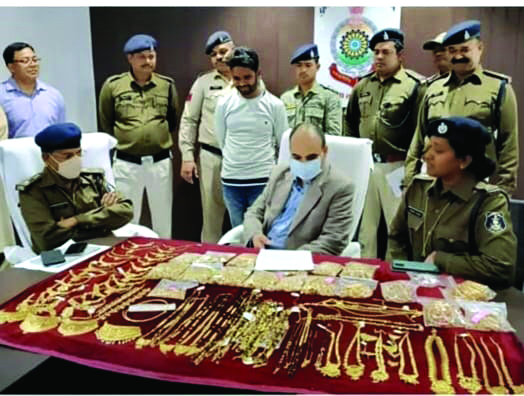 Jewellery heist case solved, prime suspect nabbed in Chhattisgarh Jewellery heist case solved, prime suspect nabbed in Chhattisgarh