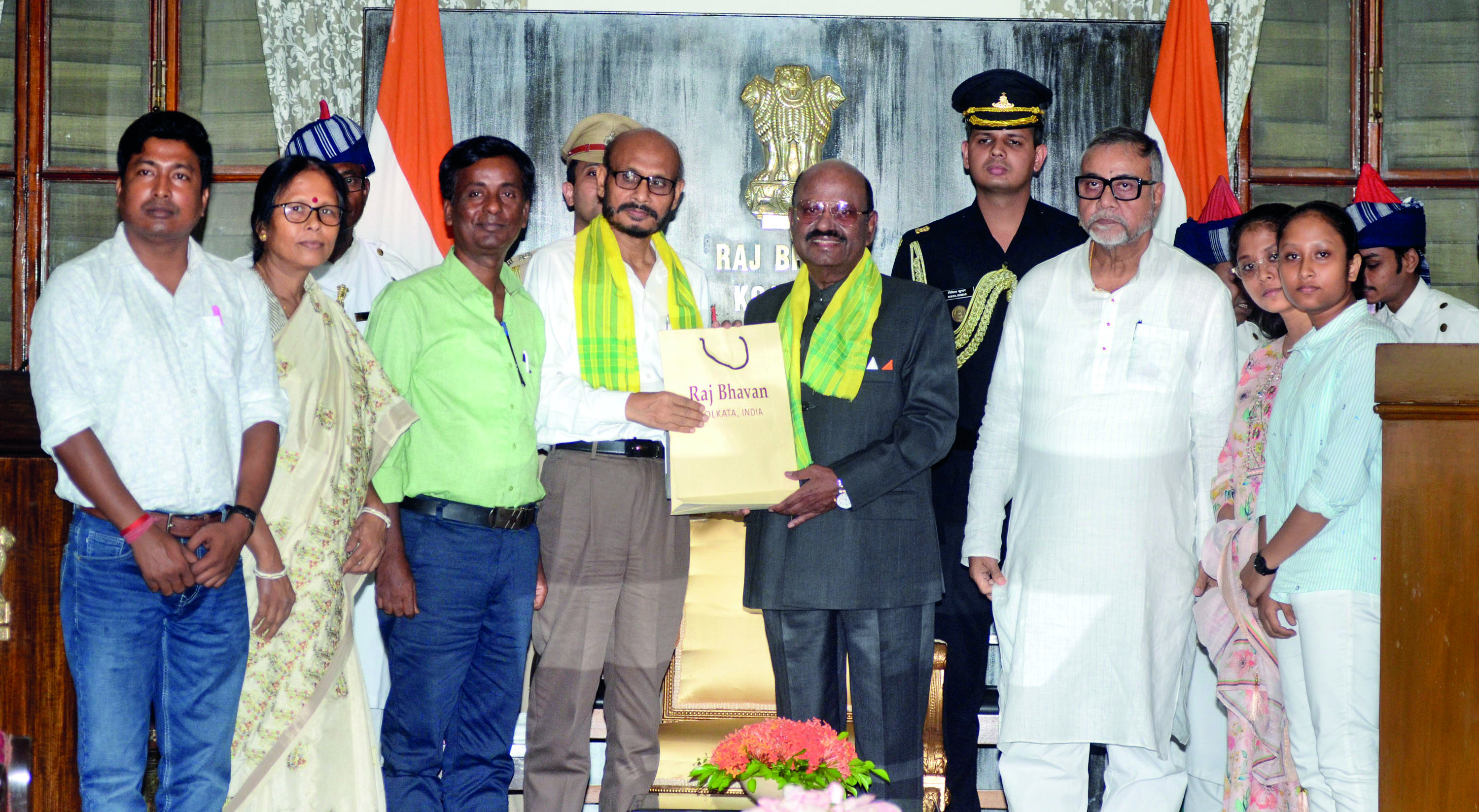 Bengal Governor administers oath to Dhupguri MLA Bengal Governor administers oath to Dhupguri MLA