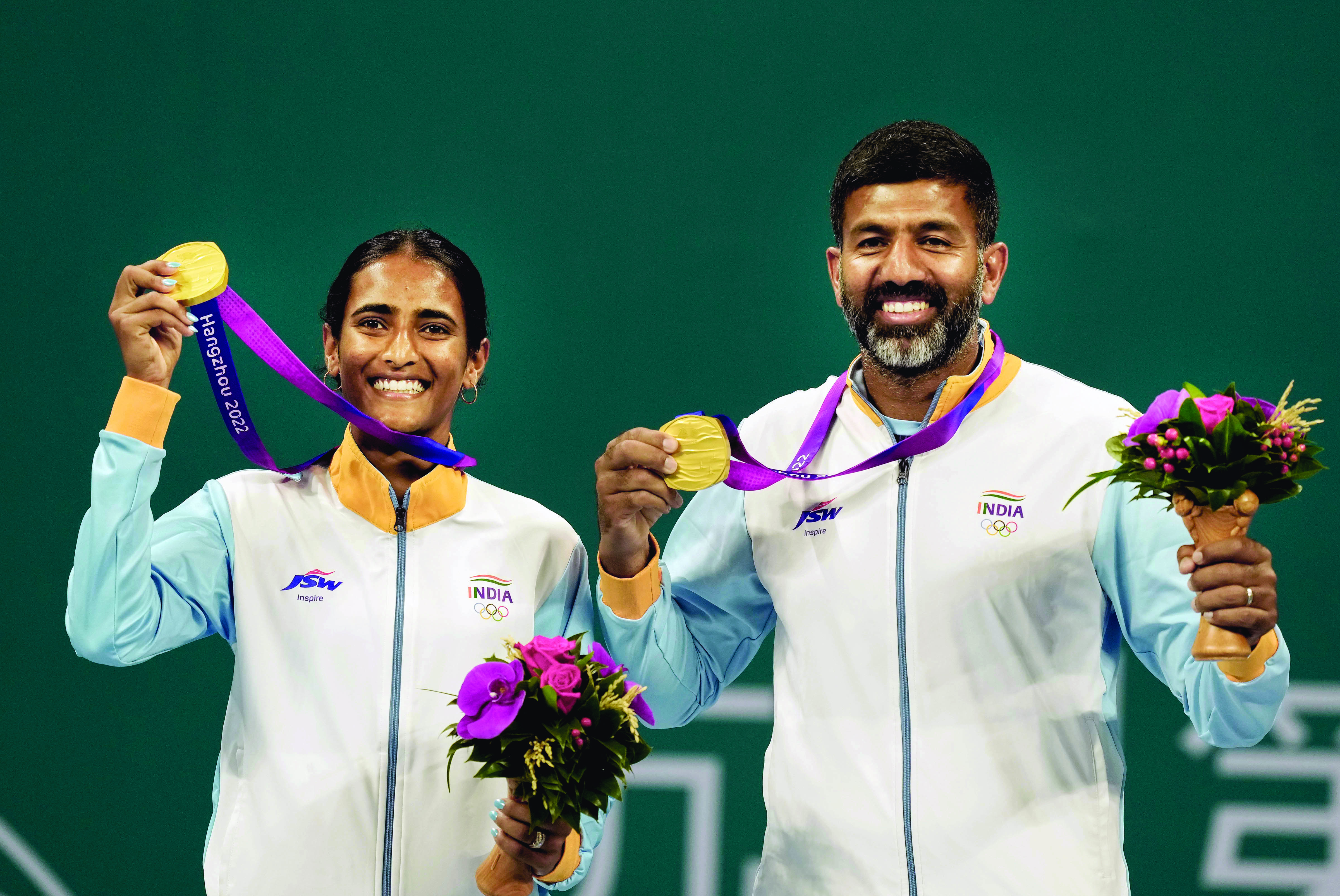 Asian Games: Bopanna-Bhosale win tennis mixed doubles gold Asian Games: Bopanna-Bhosale win tennis mixed doubles gold