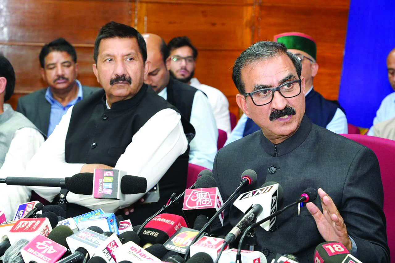 Himachal Pradesh: Rs 4500 cr special relief package announced by CM Sukhu