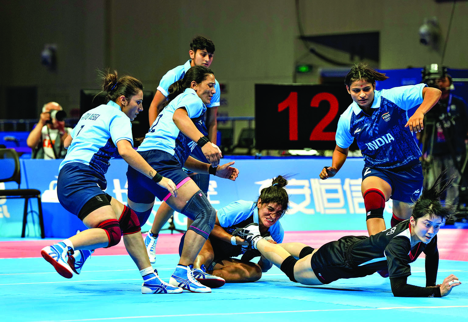 Indian women’s team plays out 34-34 draw against Chinese Taipei