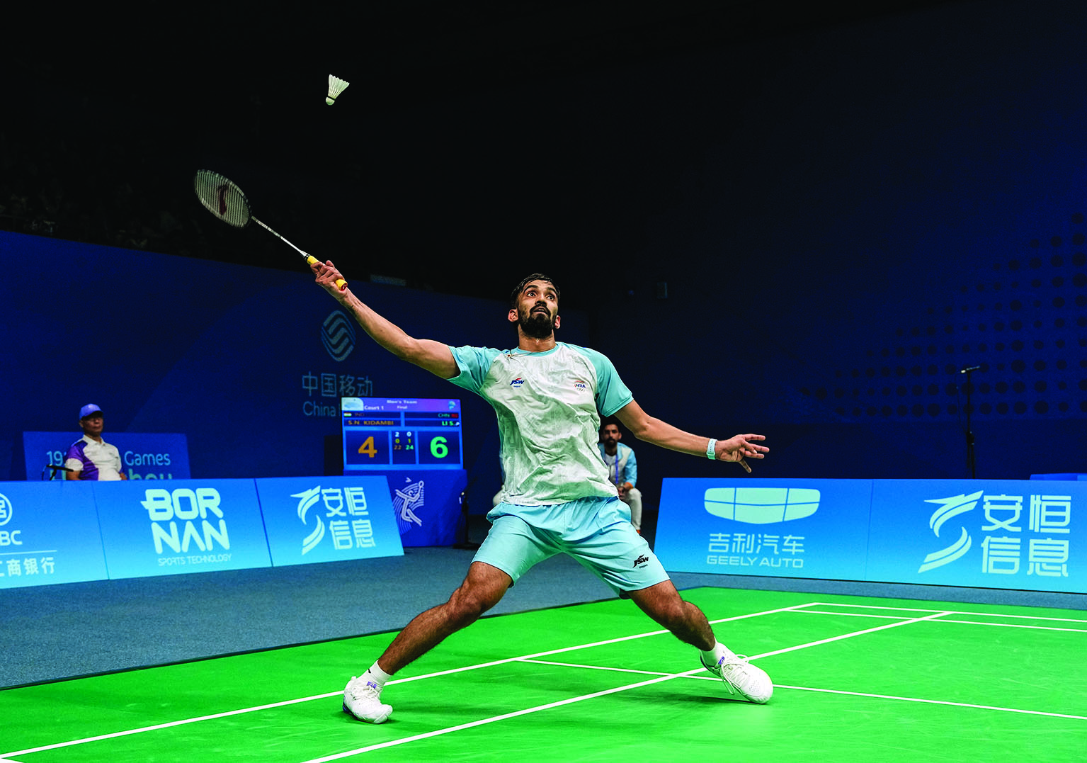 Srikanth, Satwik-Chirag enter second round at Asian Games Srikanth, Satwik-Chirag enter second round at Asian Games