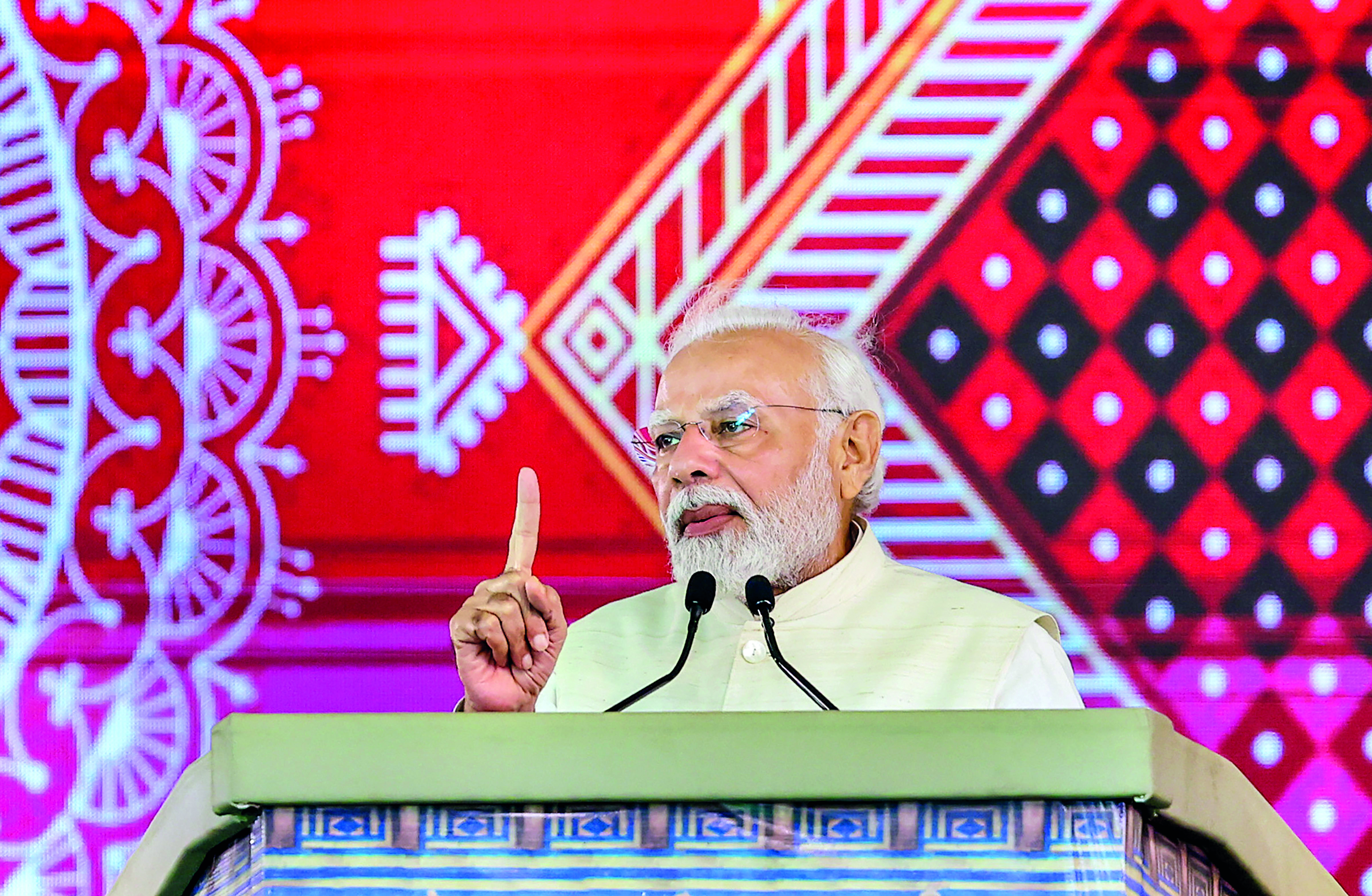 Oppn dividing society on caste lines, says PM