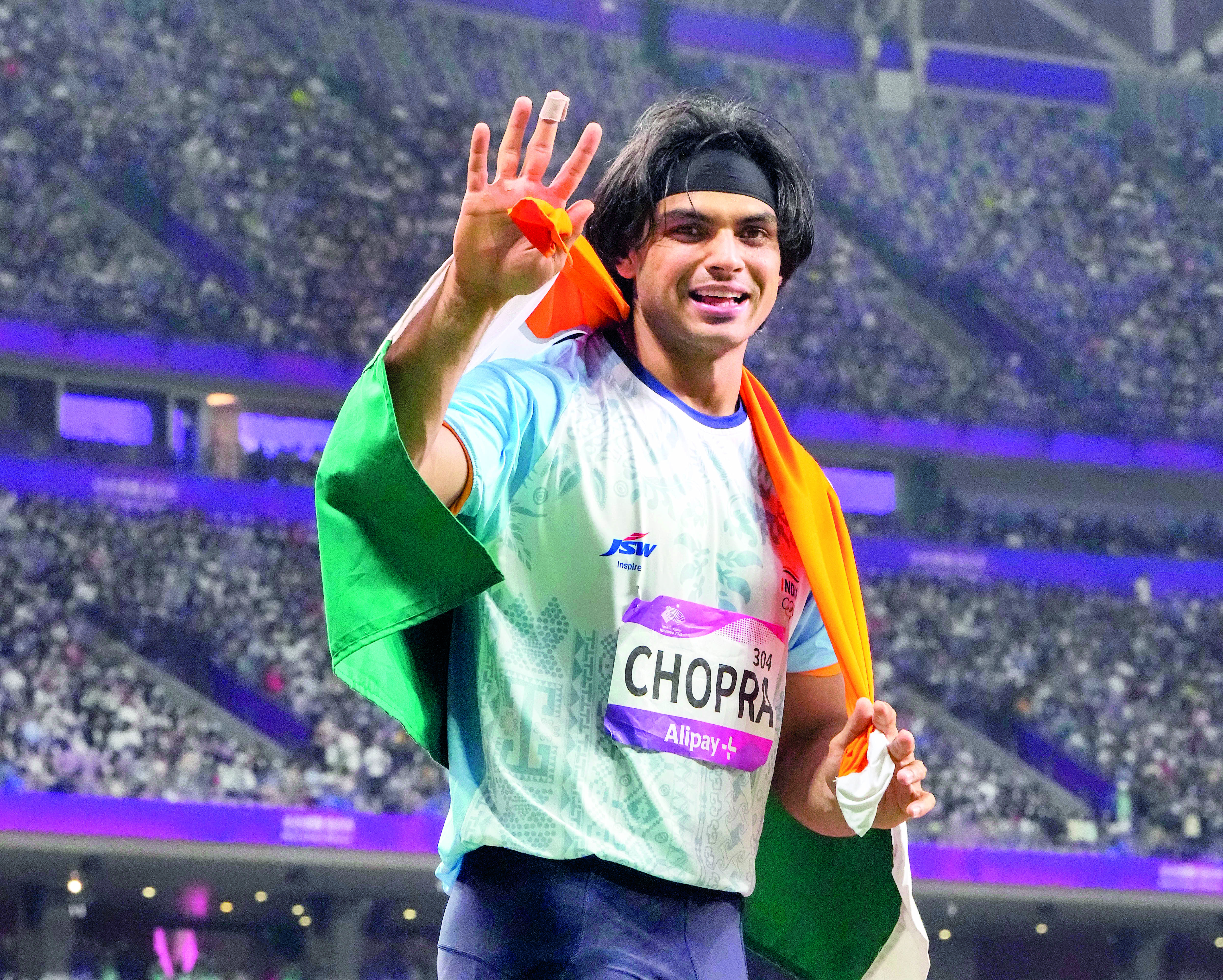 Neeraj retains gold as India record best-ever medal haul