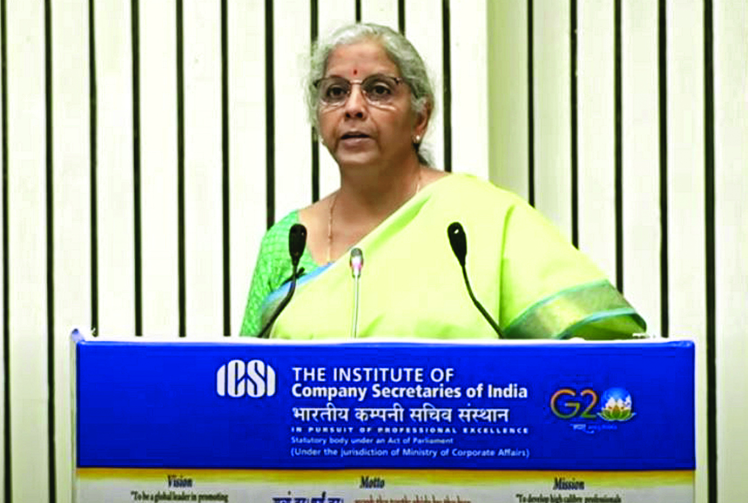 FM asks company secretaries to rededicate themselves to better corporate governance