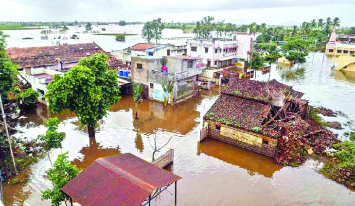 River continues to swell in West Midnapore amid heavy rain