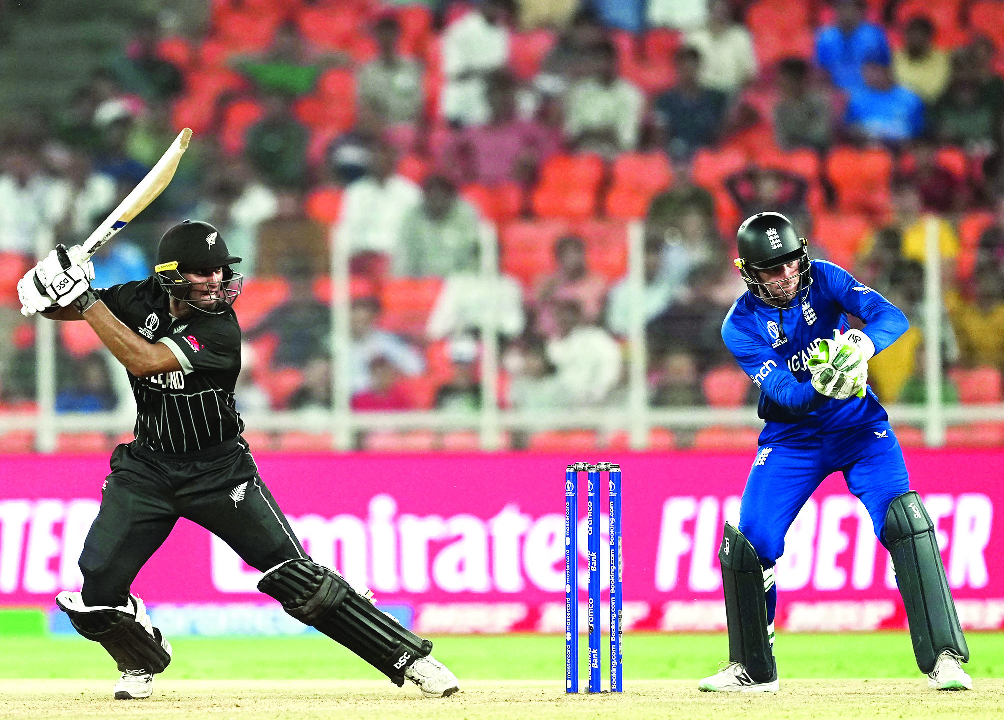 Conway, Ravindra power New Zealand to big win over England