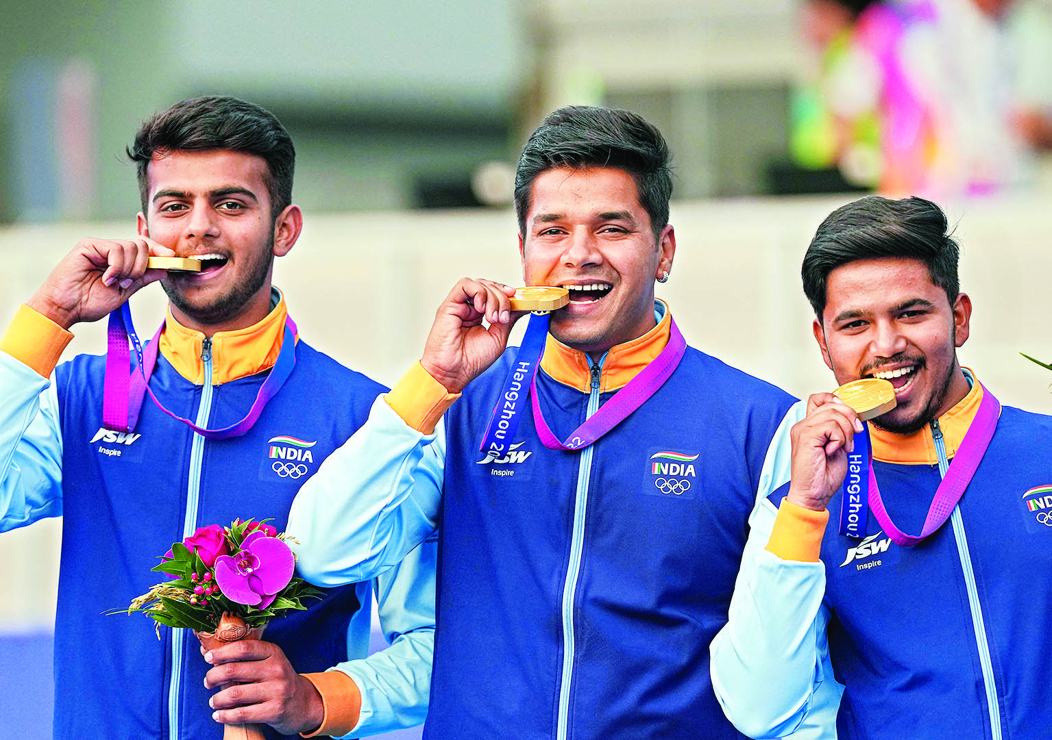 India clinch two gold medals in archery