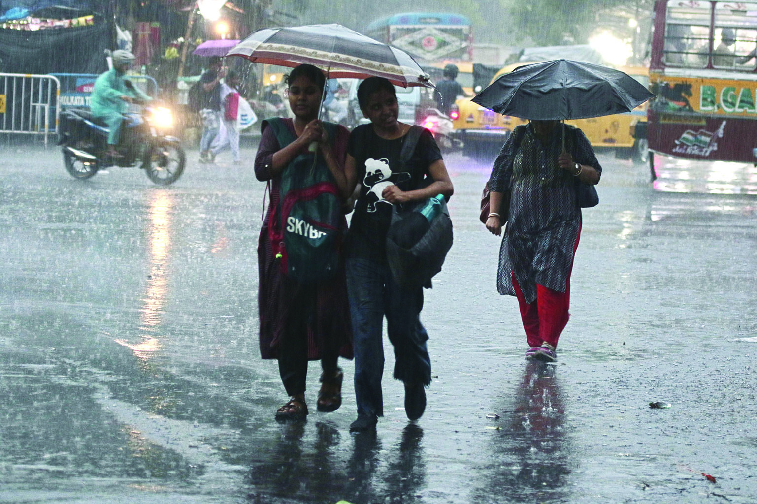 City received 17 mm of rainfall in past 24 hrs