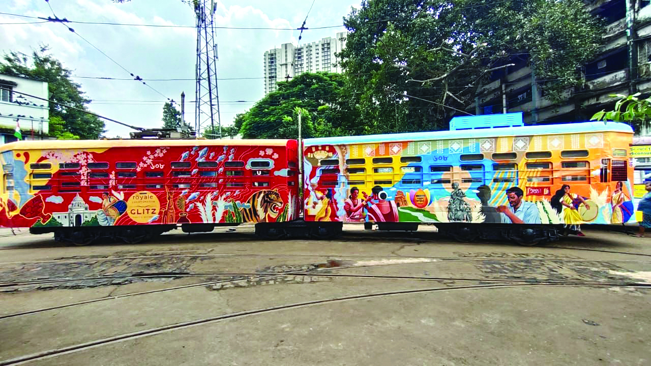 Spl Puja tram to trundle between Tollygunge & Ballygunge