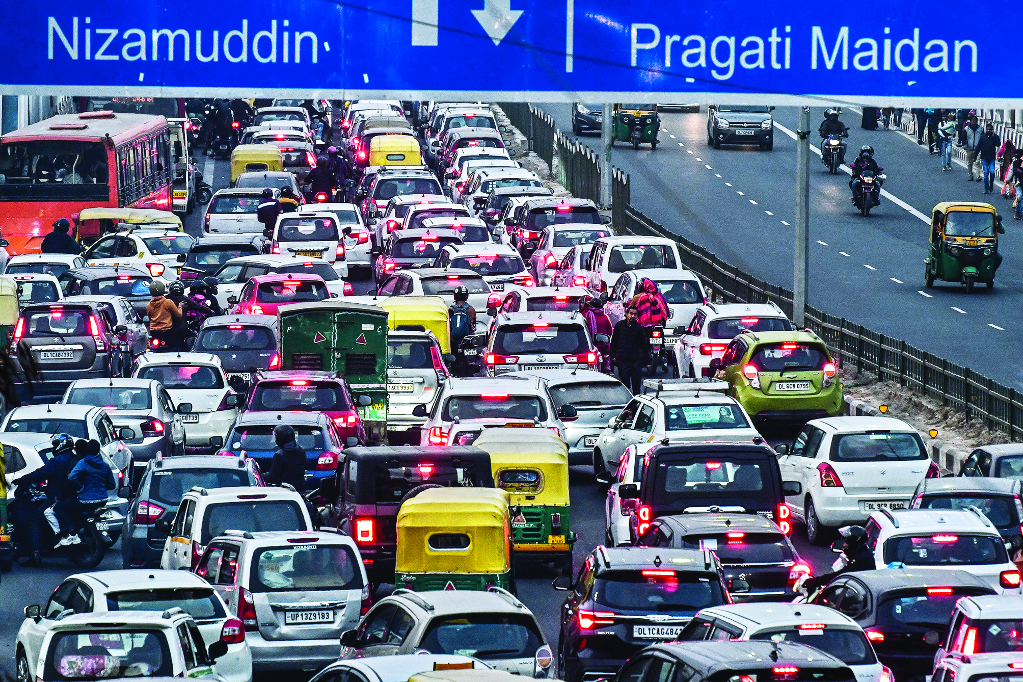 Delhi Police identifies 117 key traffic congestion points