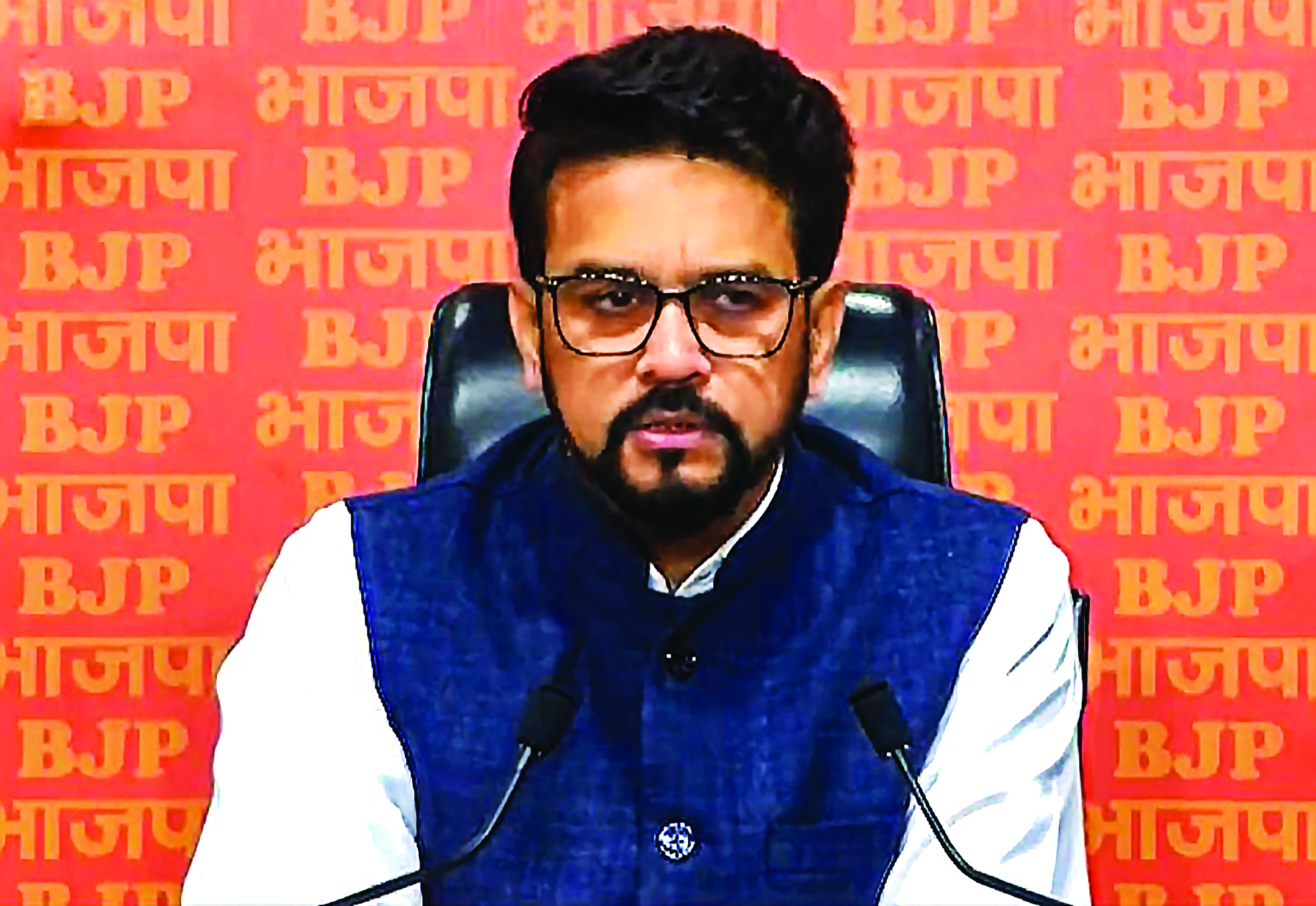 Rahul’s model of giving false promises to assume power failed: Anurag Thakur