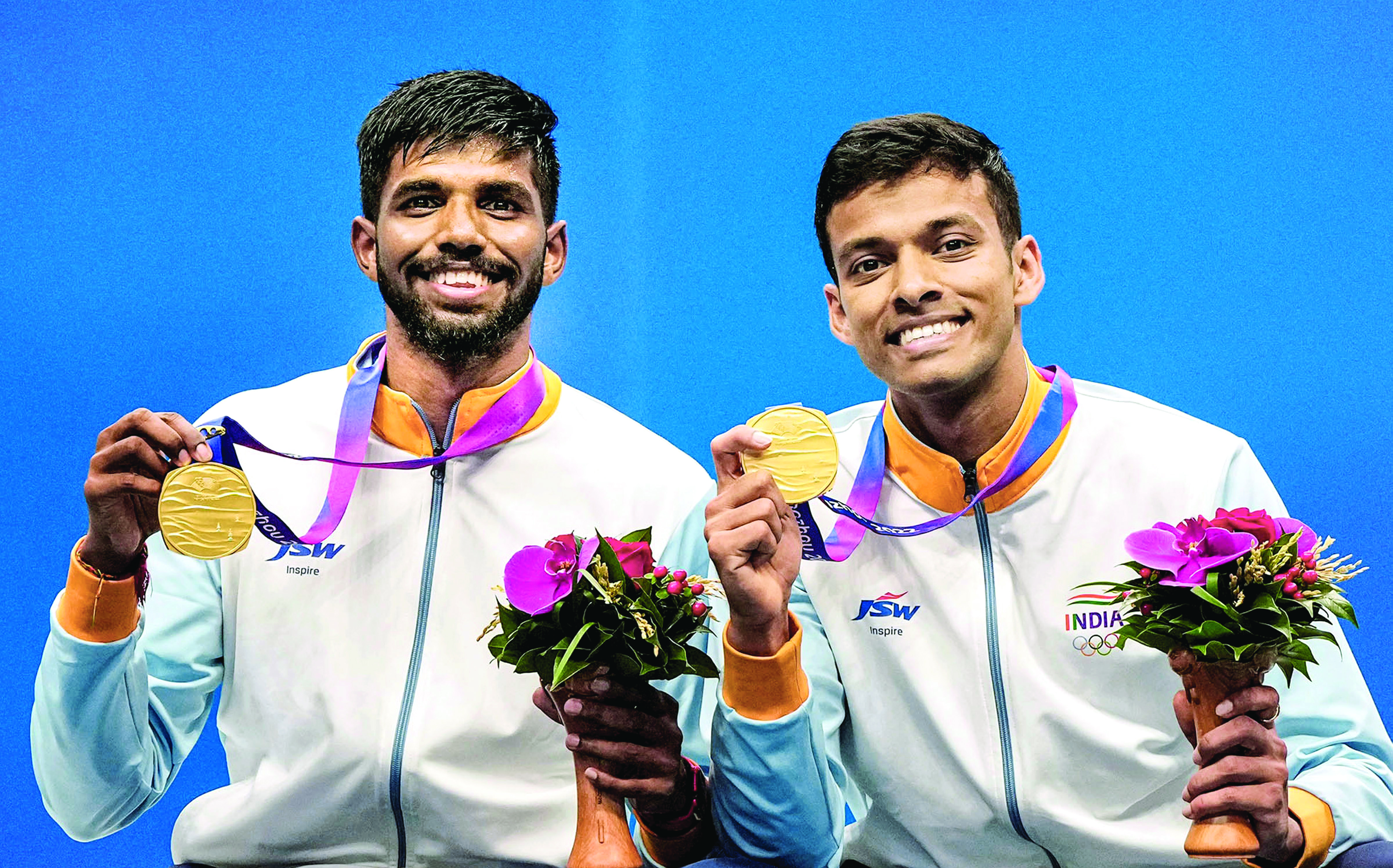 Satwik & Chirag achieve crowing glory with gold