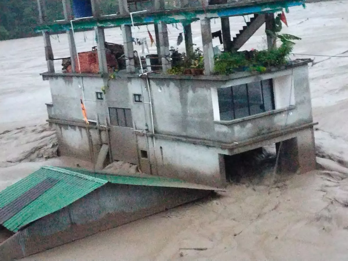 Sikkim flash flood: Several still missing, search operations continue