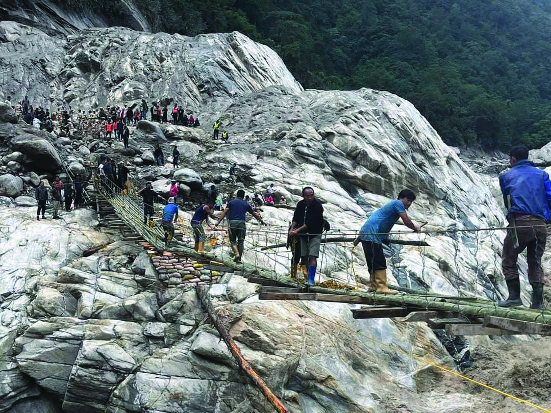 First batch of stranded tourists evacuated from Chungthang