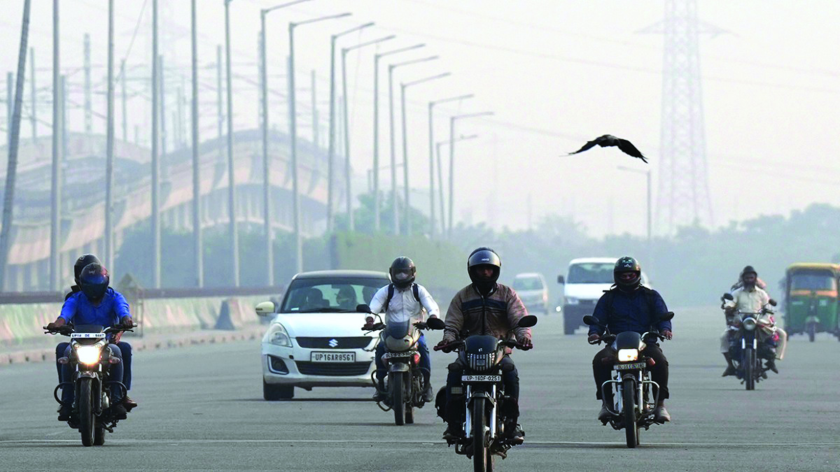 Air quality improves to ‘moderate’ category