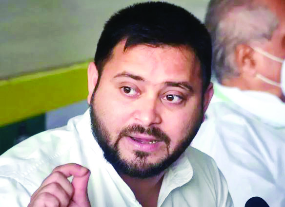 Tejashwi rejects charge that caste survey data was manipulated to suit RJD Tejashwi rejects charge that caste survey data was manipulated to suit RJD