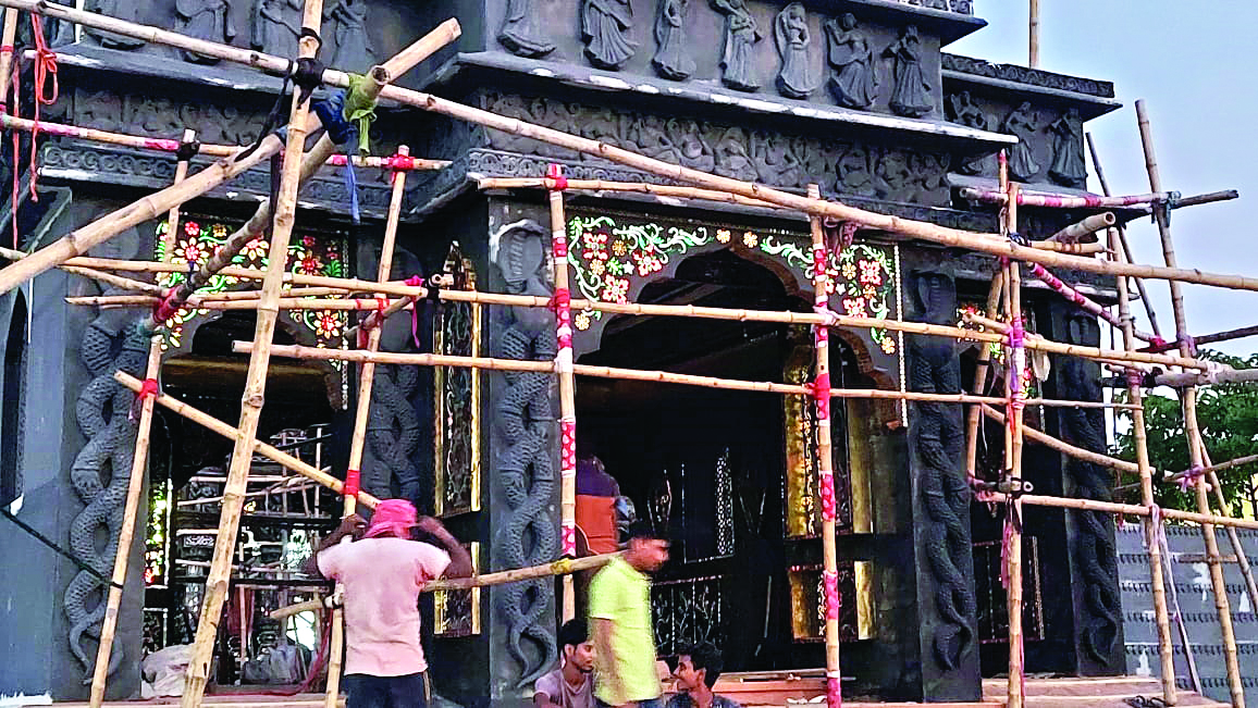 New Town set to give tough competition to North and South Kolkata pujas