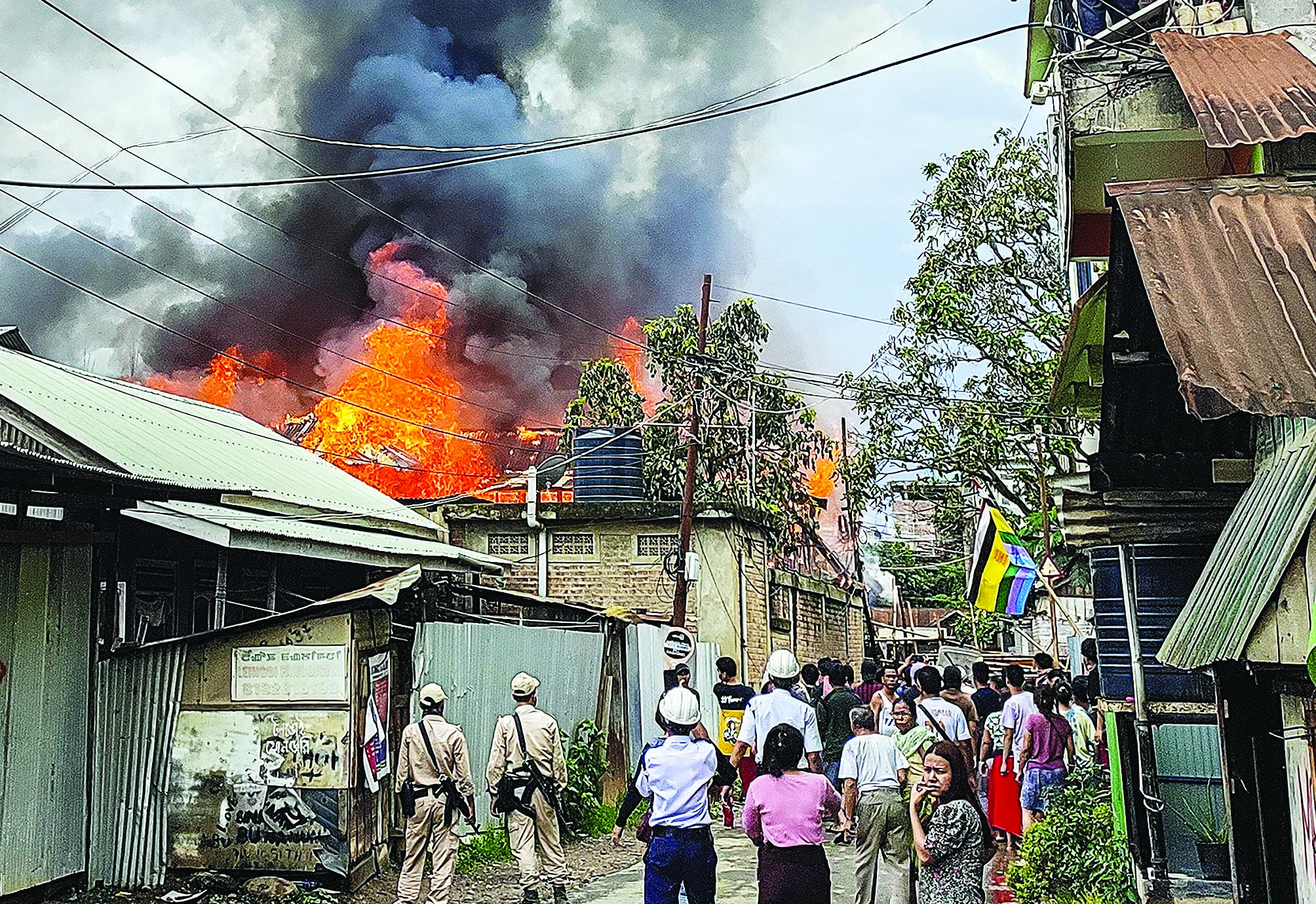 Video of burning man surfaces in Manipur, govt calls for CBI probe