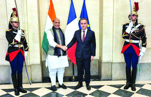 India, France strengthening strategic partnership: Rajnath