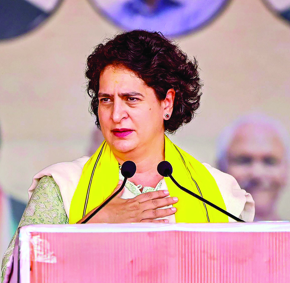 Priyanka demands caste census to do justice with OBCs, SCs & STs Priyanka demands caste census to do justice with OBCs, SCs & STs