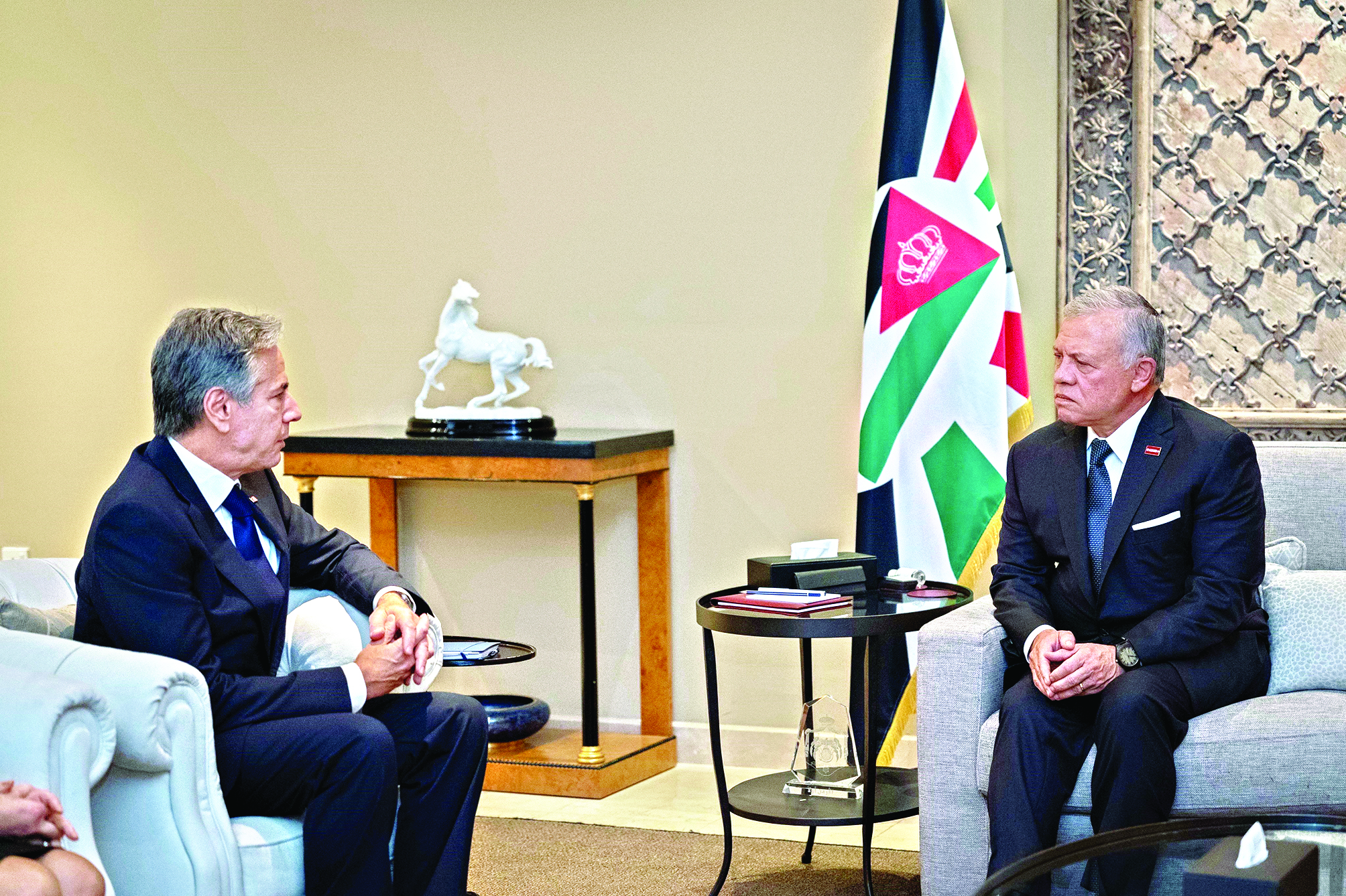 Blinken seeks Arab pressure on Hamas as Israel readies Gaza move