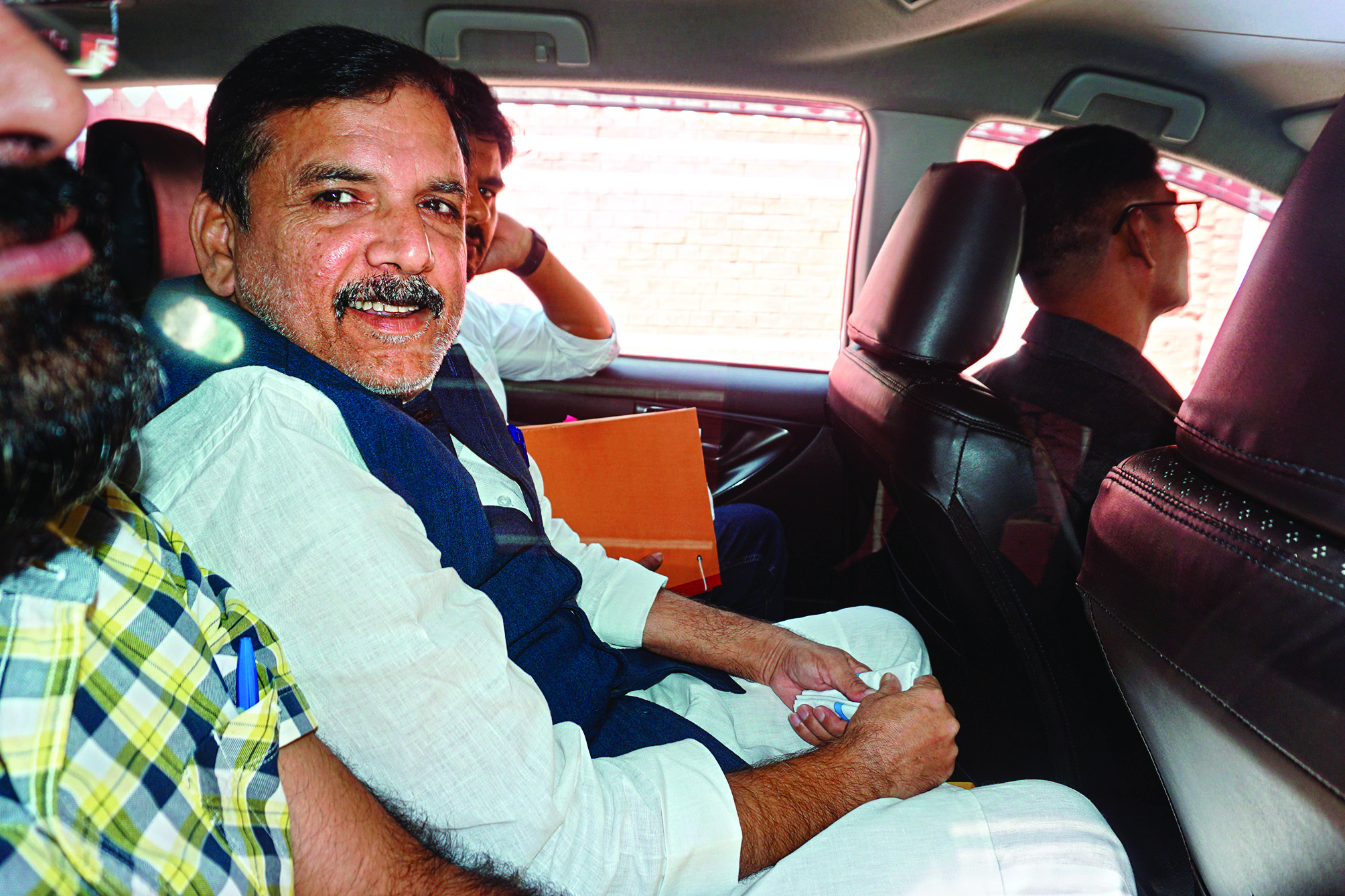 AAP MP sent to 14-day JC, asked not to give speech inside court