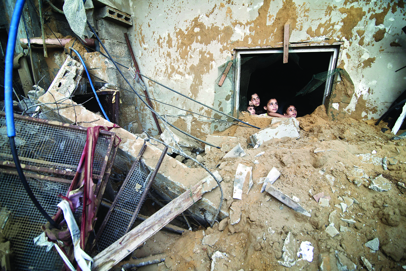 Desperate civilians search for food, water and safety as Israel prepares to invade Gaza