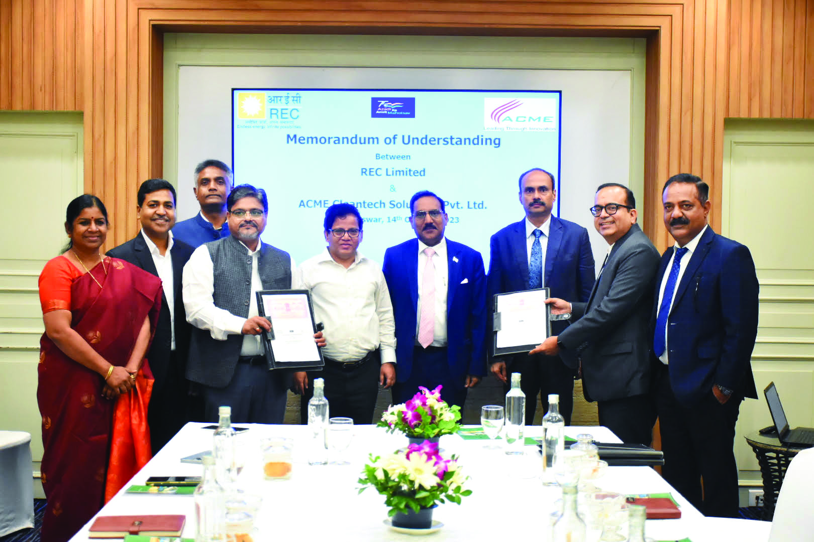 REC inks 3 MoUs of over Rs 40K cr to support   and finance various power projects in Odisha