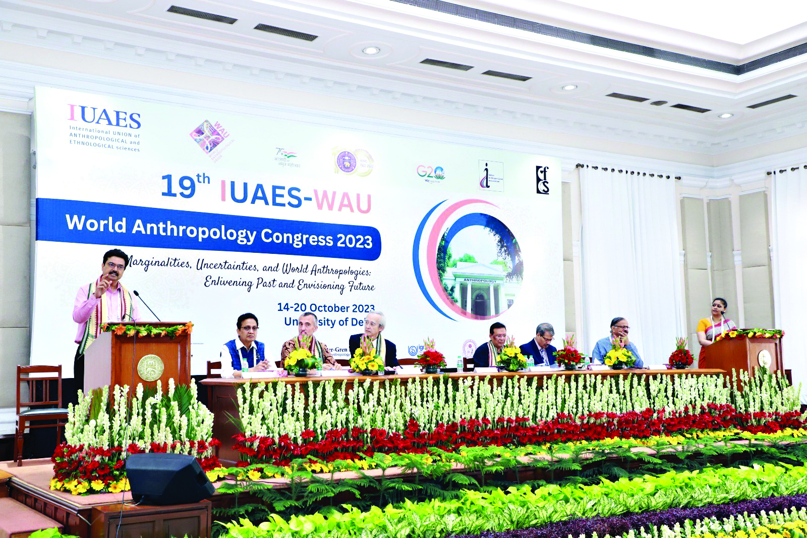 India hosts IUAES-WAU World Anthropology Congress after 45 yrs India hosts IUAES-WAU World Anthropology Congress after 45 yrs