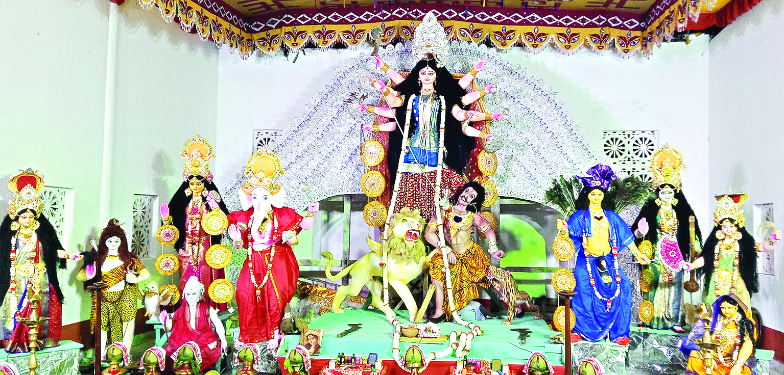 Entering the 514th year, Jalpaiguri’s   Rajbari Durga Puja is steeped in tradition