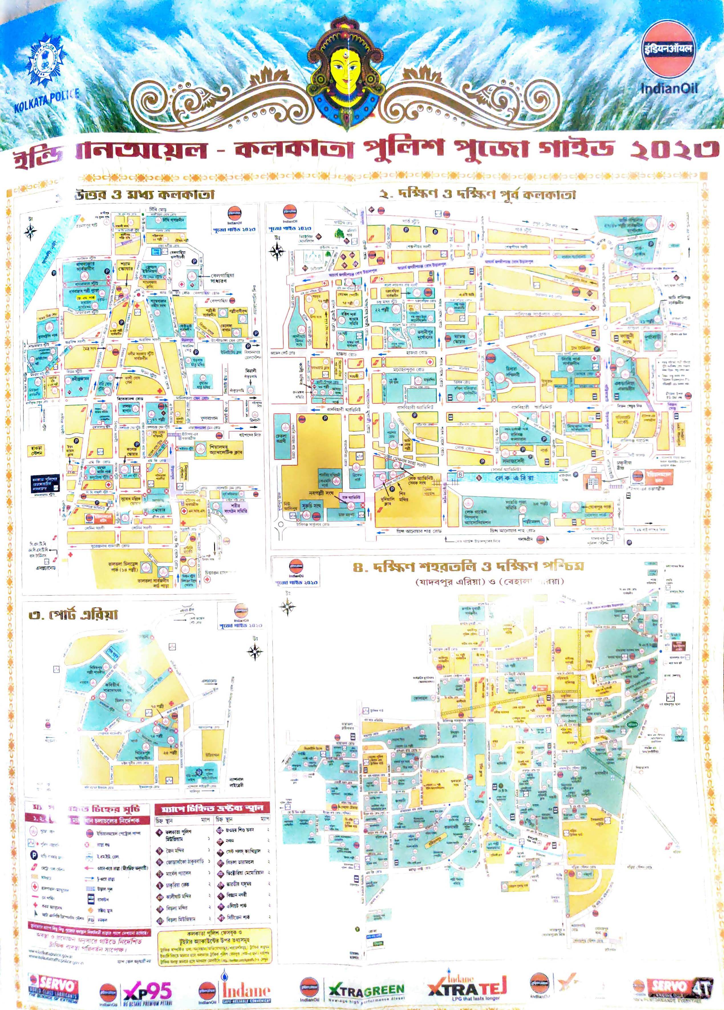 Kolkata Police launches Durga Puja guide map to help pandal hoppers