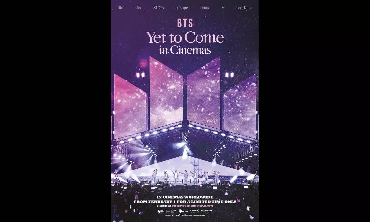 BTS concert movie BTS: Yet to Come to release on Prime Video