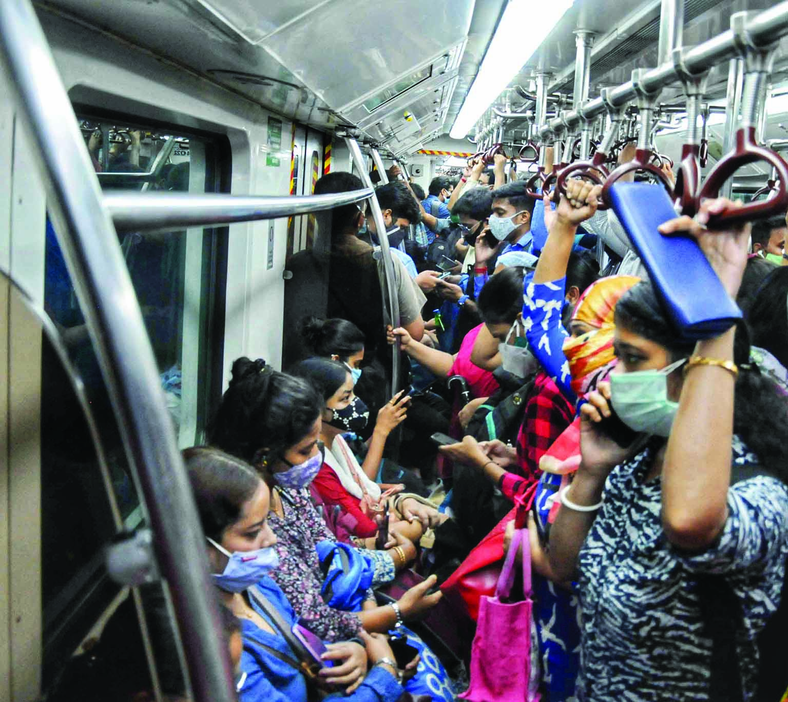 Over 7L footfall recorded in North-South Metro Corridor