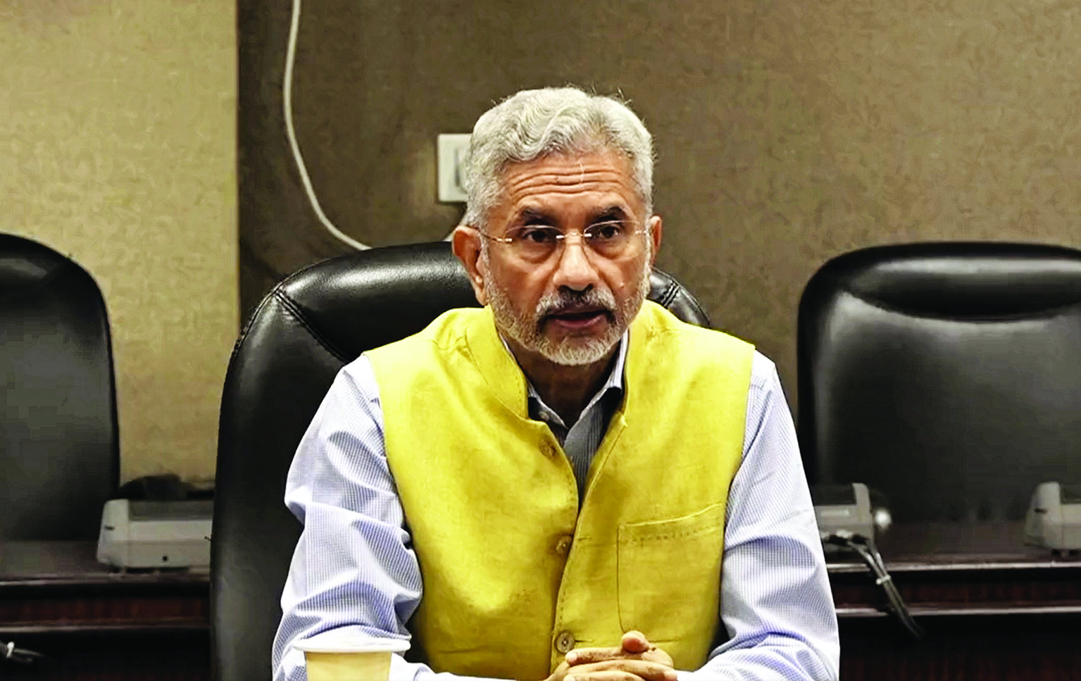 EAM Jaishankar meets Singapore defence minister