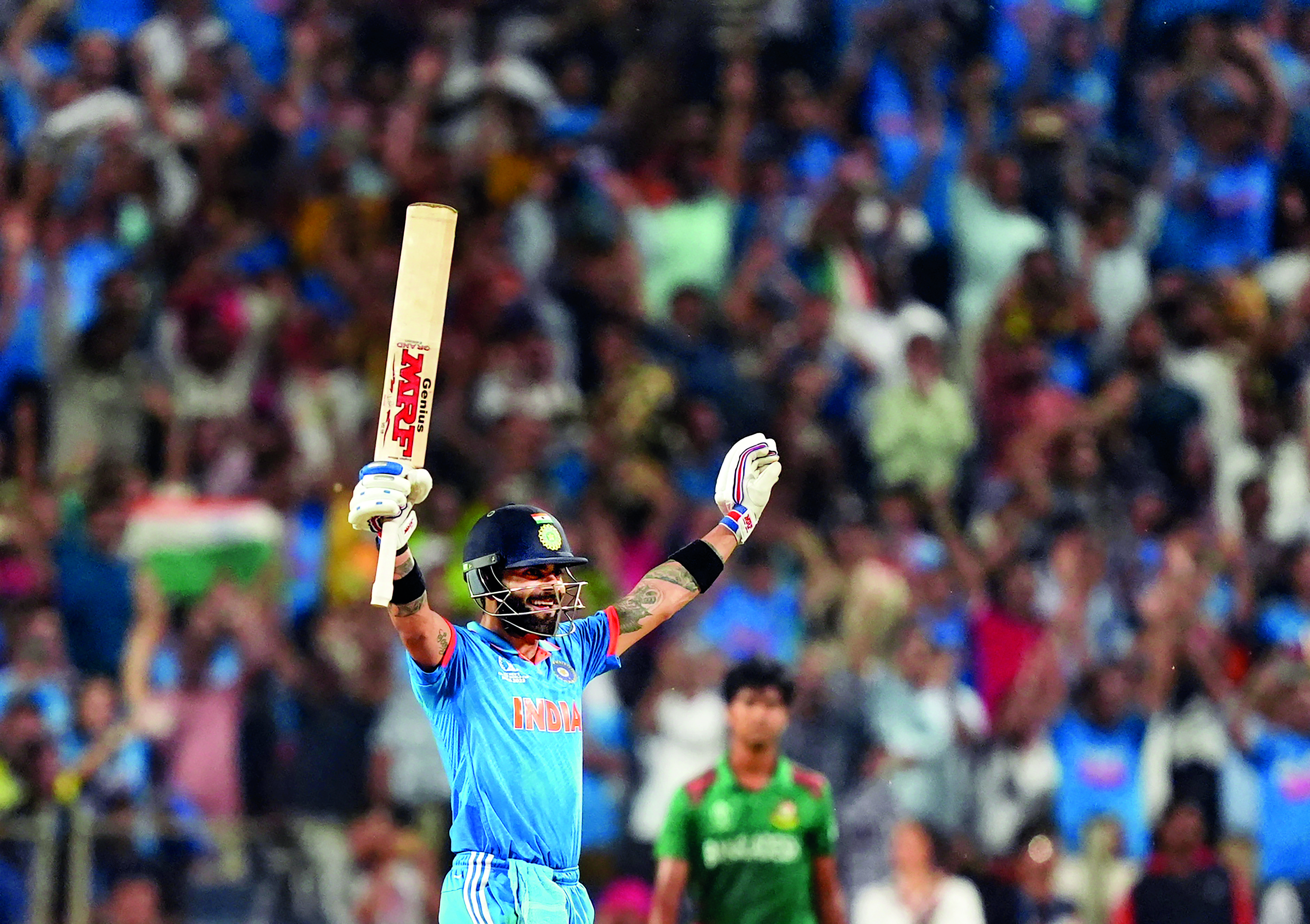 India slay ‘Bangla Tigers’ by 7 wickets