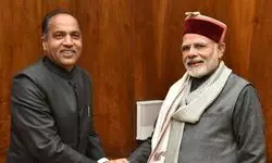 Former CM of disaster struck Himachal Pradesh meets PM Modi Former CM of disaster struck Himachal Pradesh meets PM Modi