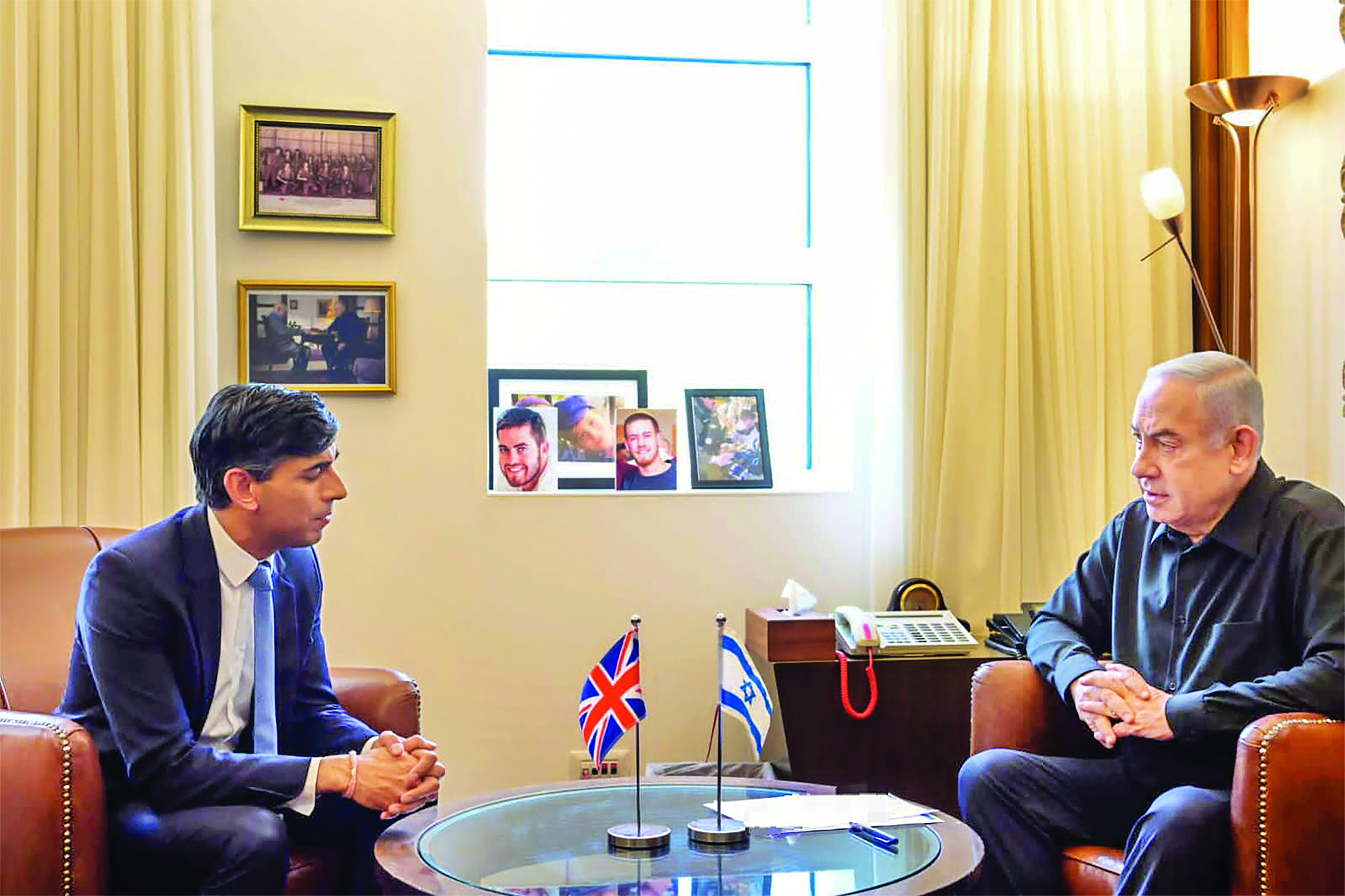 British PM Sunak pledges to stand with Israel in its ‘darkest hour’