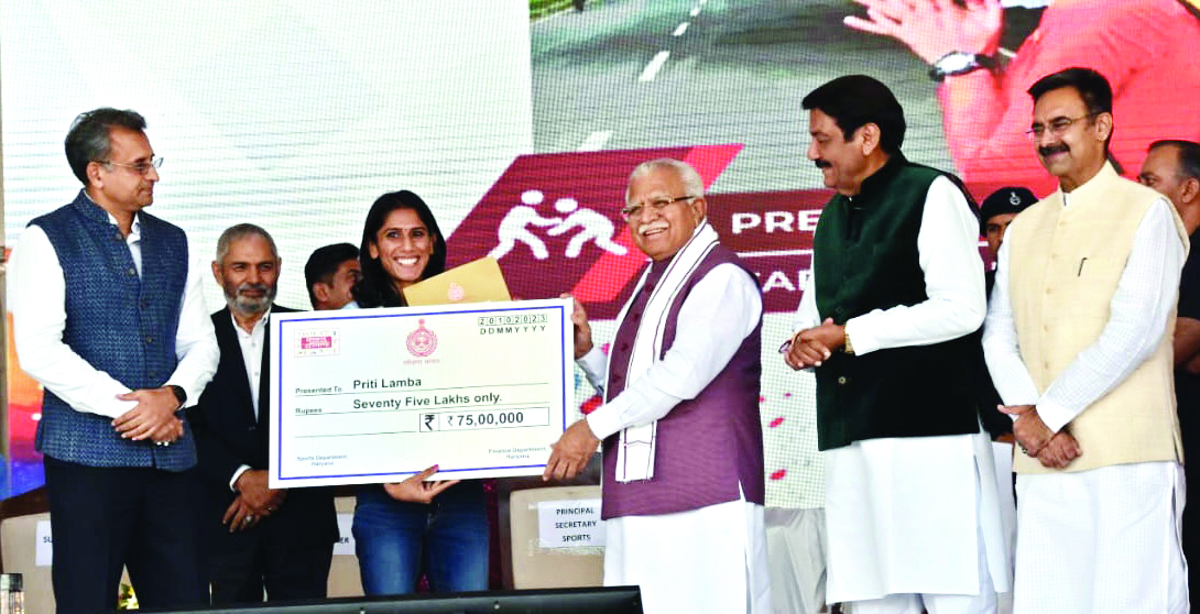 Haryana government felicitates 19th Asian Games medal winners Haryana government felicitates 19th Asian Games medal winners